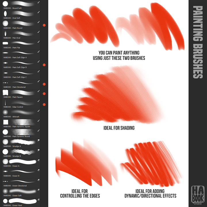 HABOOK Photoshop Essential Brushes product image (2)