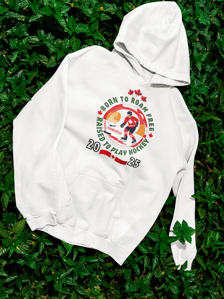 Born to Roam Free Hockey Hoodie product image (9)