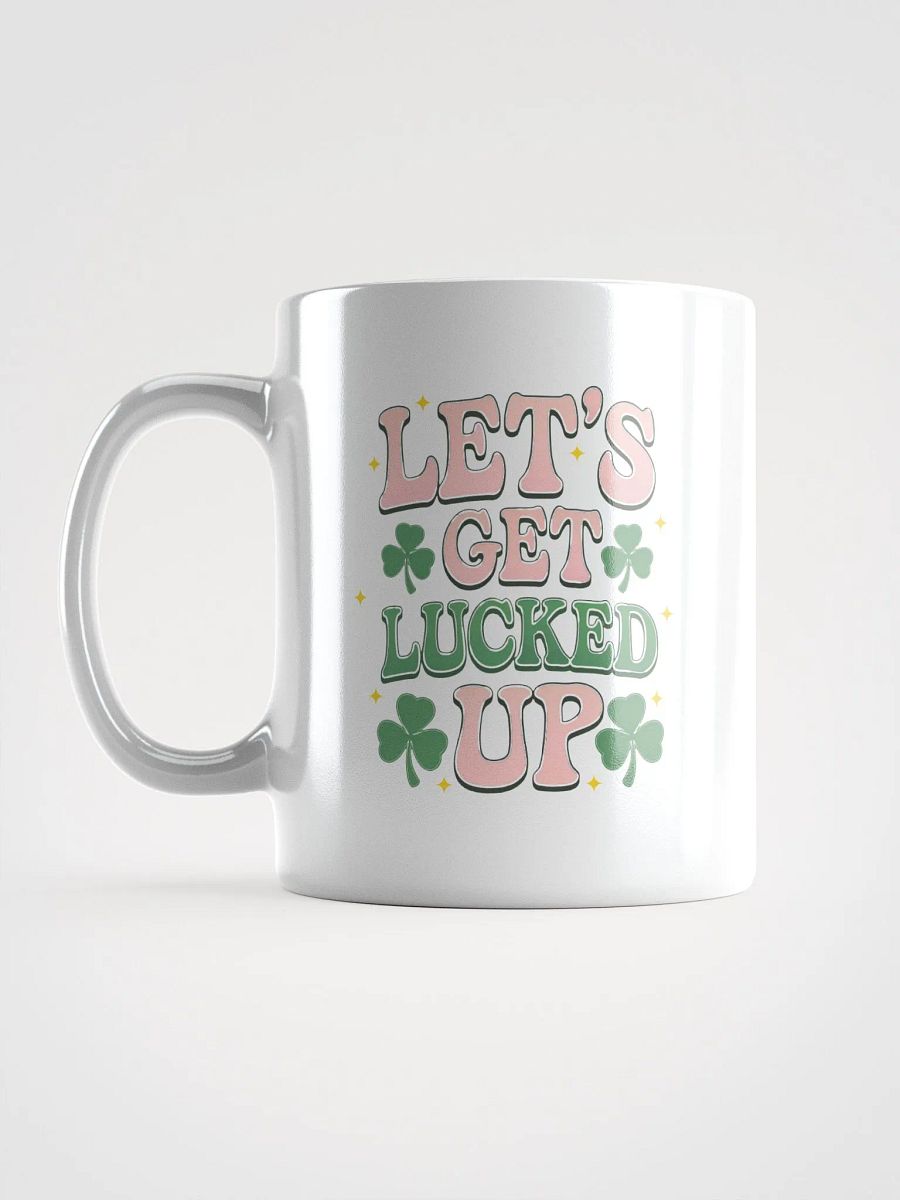 Lucked Up White Glossy Mug product image (2)