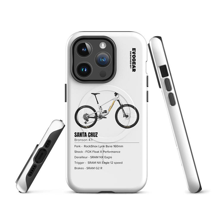 White Santa Cruz Bronson 4.1 iPhone MagSafe Case 2.0 product image (3)
