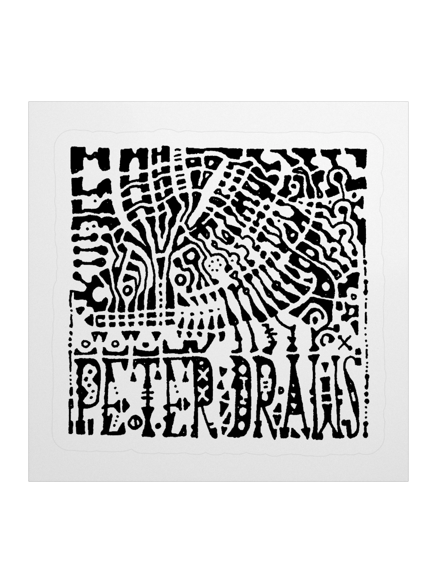 Peter Draws Sticker (Weird Style) product image (3)