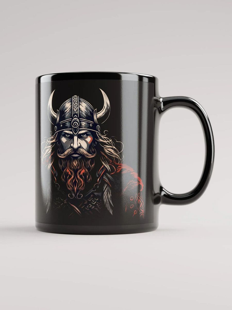 Black Glossy Mug - Viking product image (1)