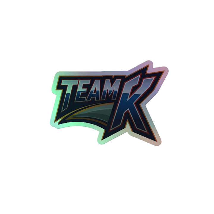 Team K (V-2) STICKERS HOLOGRAPHIC" STICKERS product image (2)