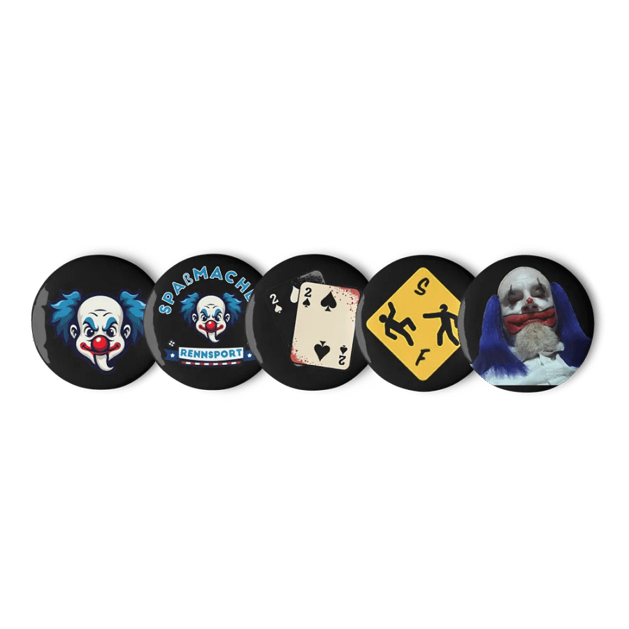Team Buttons (Black) product image (2)