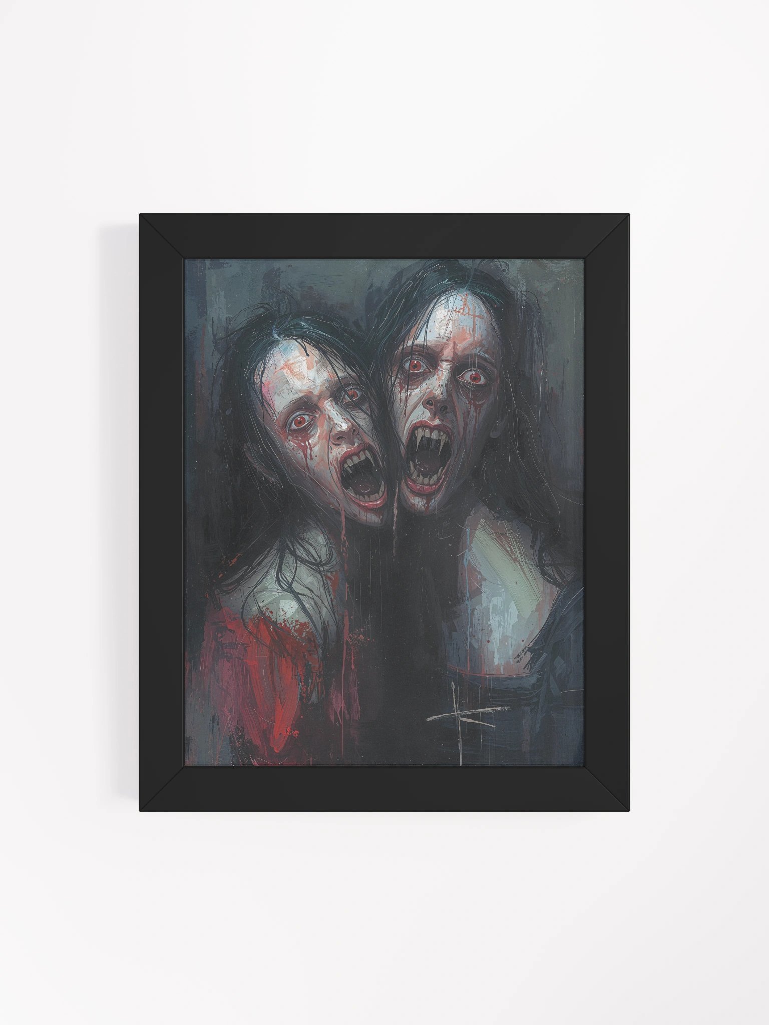 Screams of the Twin Souls Framed Print product image (25)