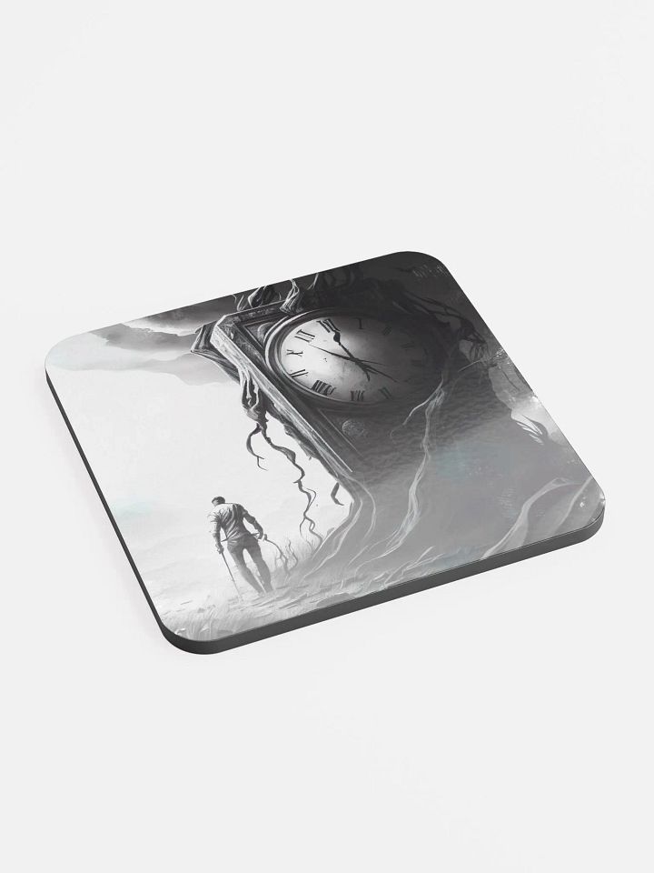 End Of Time Glossed Cork Coaster product image (2)