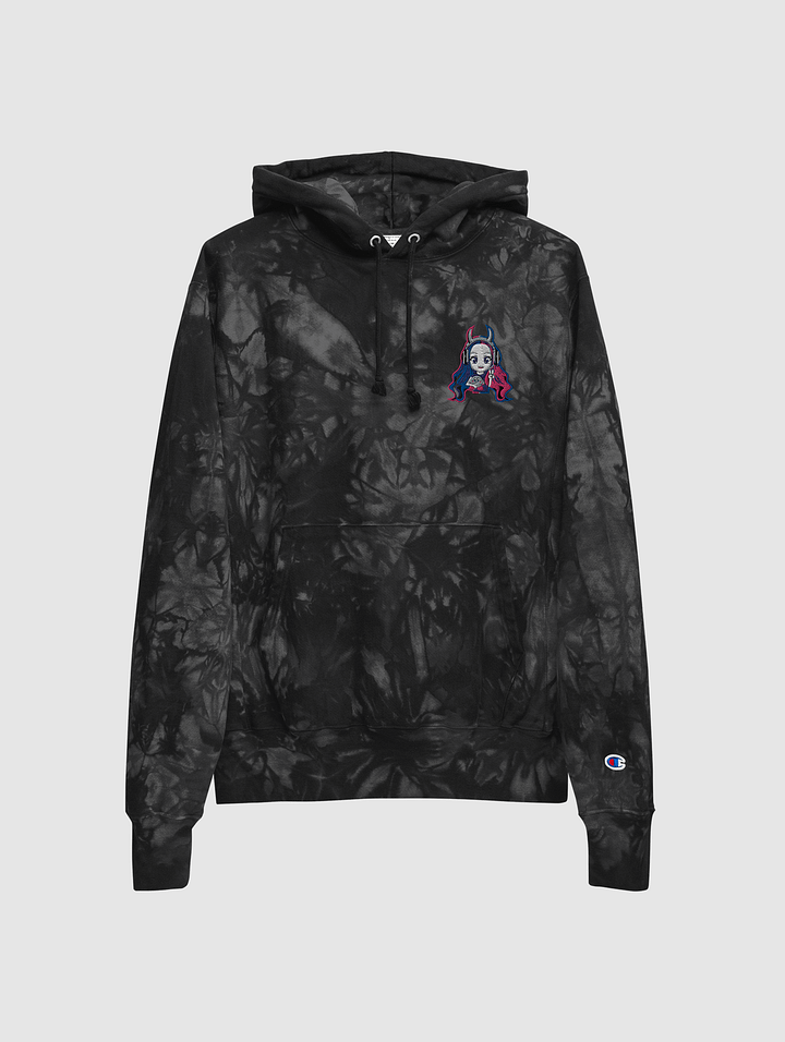 [Nintenluv] Unisex Champion tie-dye hoodie product image (1)