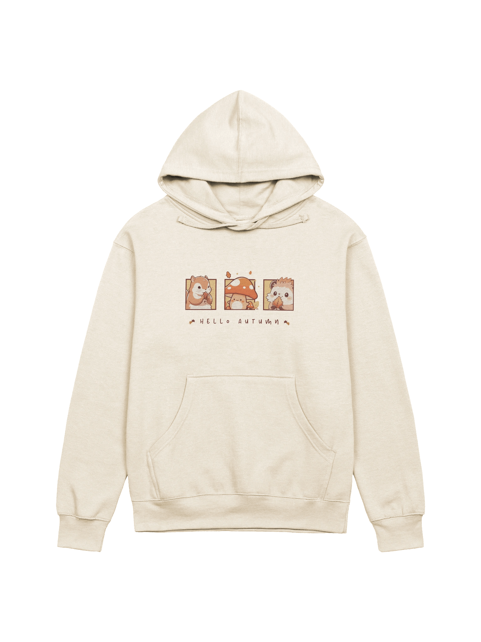 Hello Autumn Cartoon Hoodie product image (4)