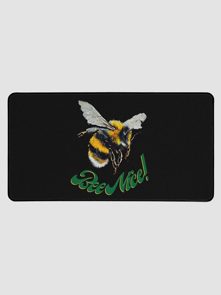 Bee Nice! Desk Mat product image (1)