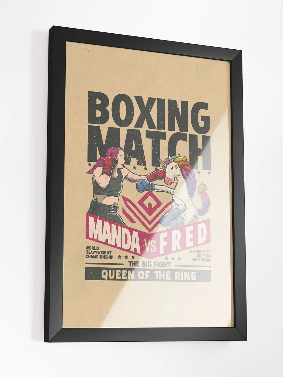 Manda vs Fred Wall Decor product image (3)