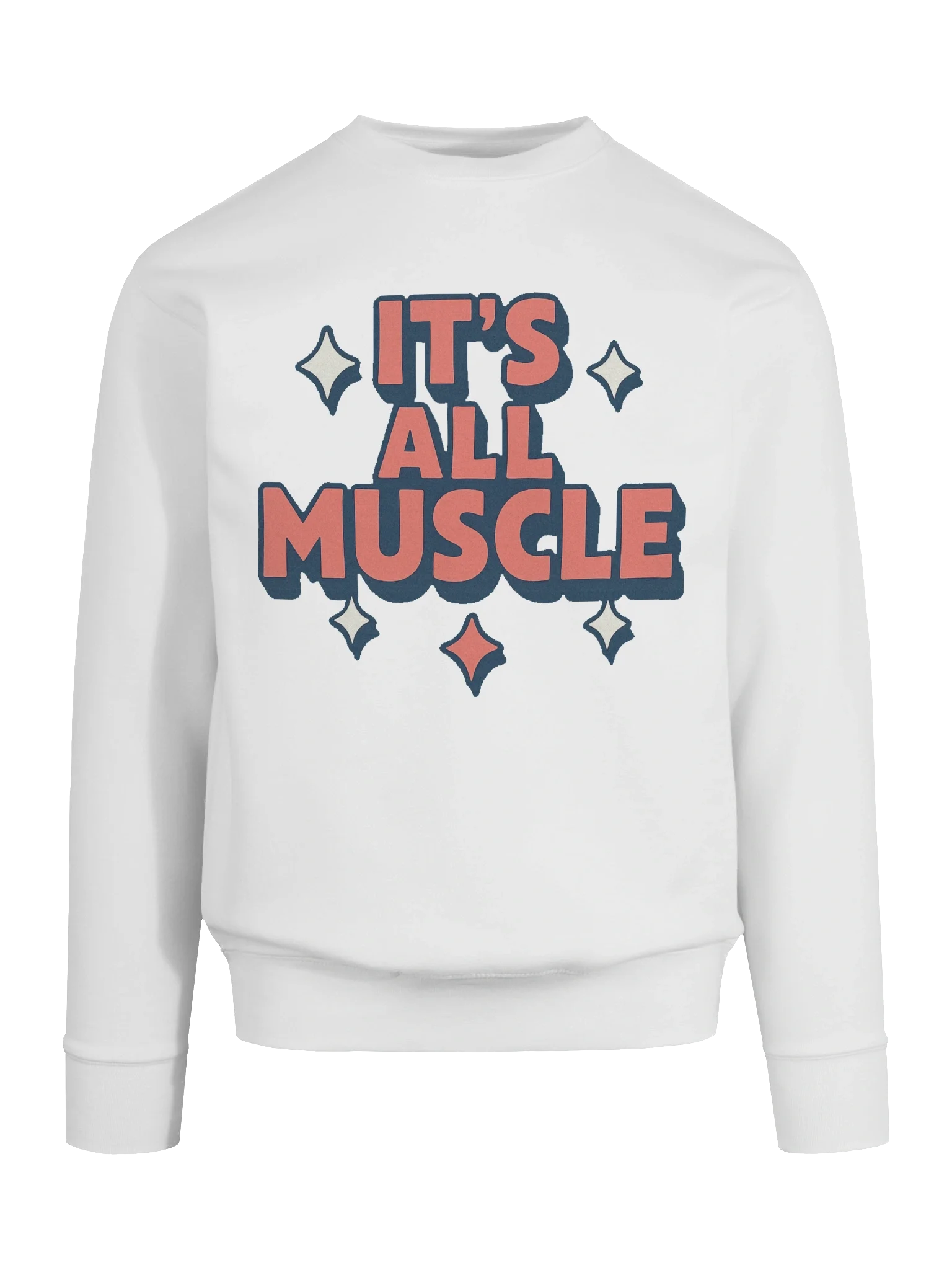 ITS ALL MUSCLE – Retro Typography Design product image (9)