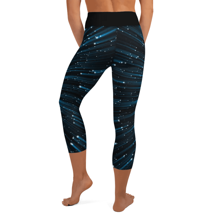 Hyperspace Journey Yoga Capri Leggings product image (7)