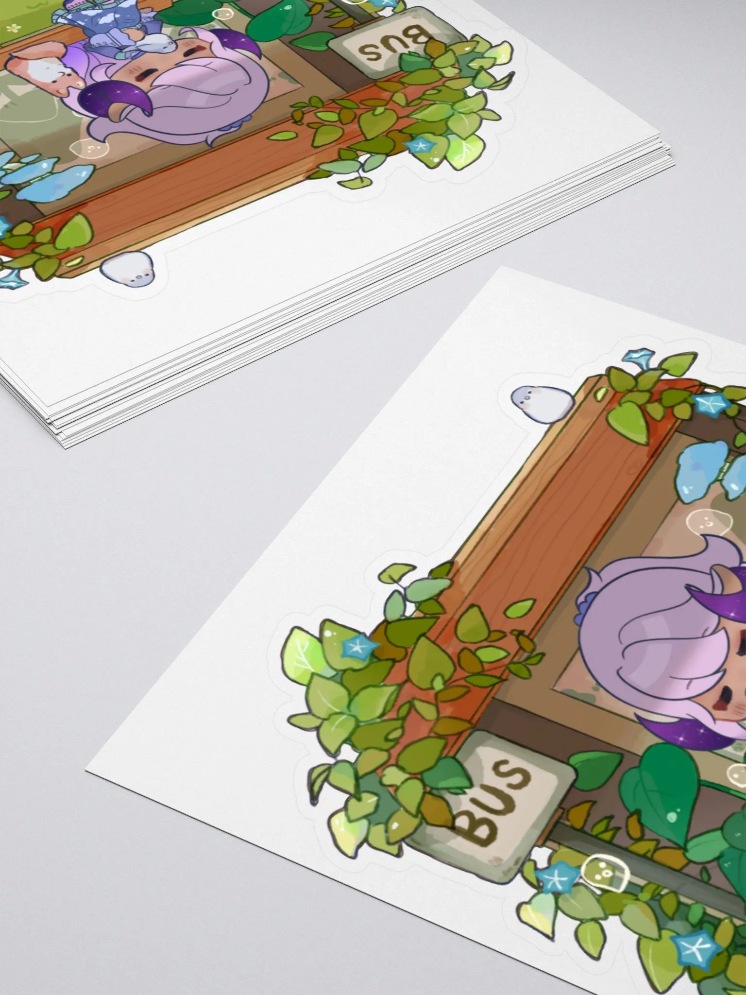 Cozy Bus Stop sticker product image (4)