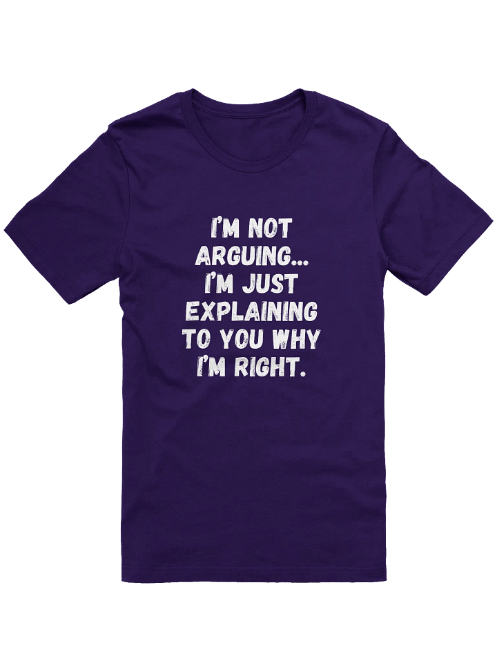 Not confrontational Tee (Dark) product image (1)