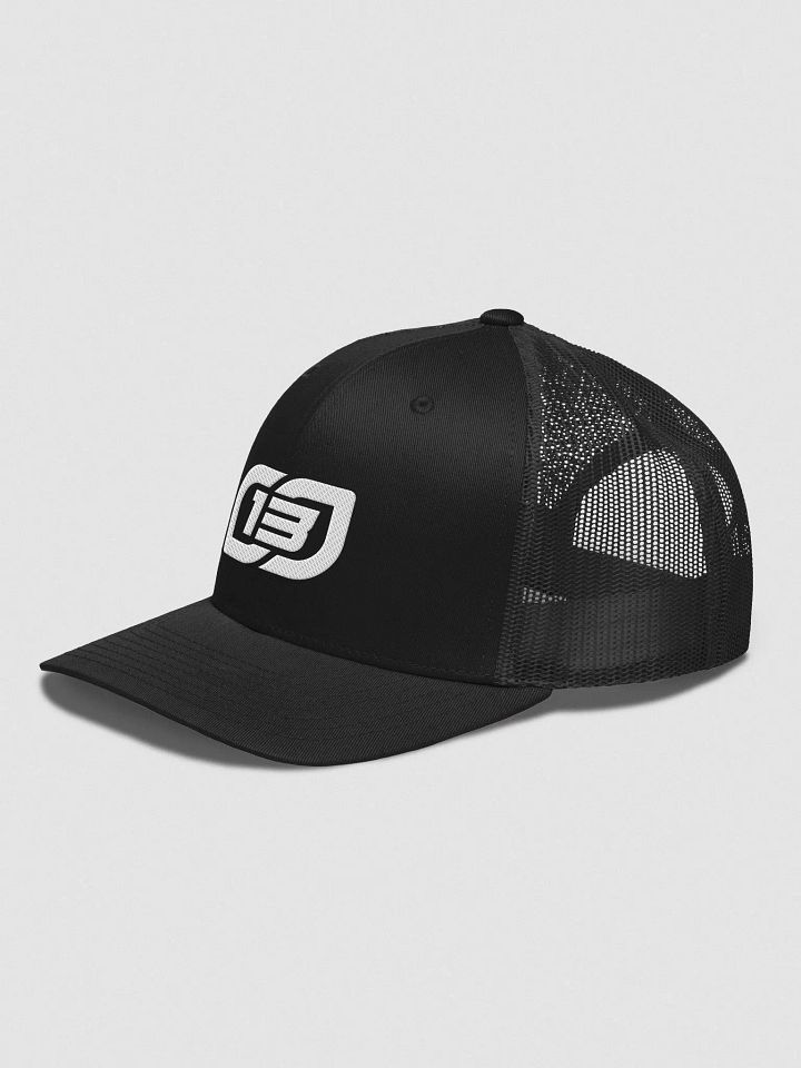 Infinity 13 Trucker Hat (White logo) product image (6)