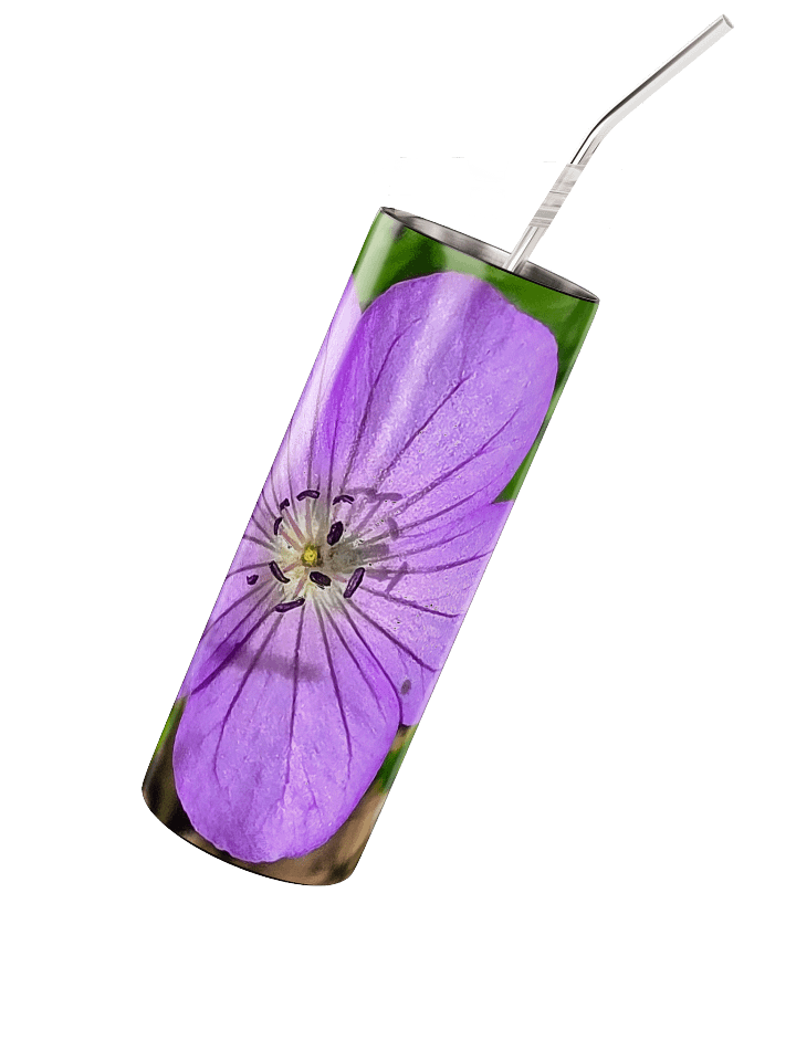 Purple Petal Stainless Steel Tumbler product image (2)