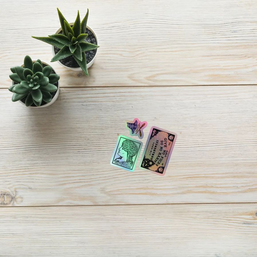 Witchy Academia Holographic Sticker Set product image (10)