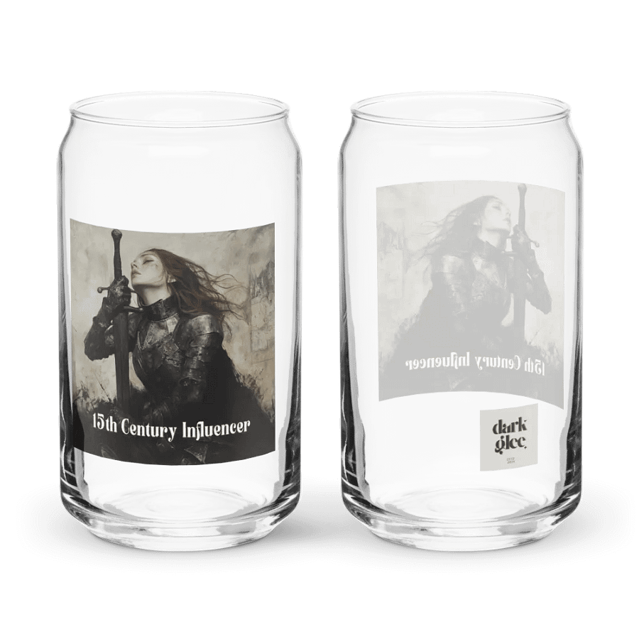 15th Century Influencer Can- Shaped Glass product image (6)