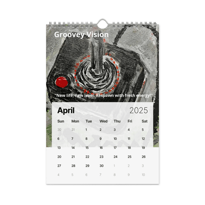 Nostalgia Games 2025 Calendar product image (1)