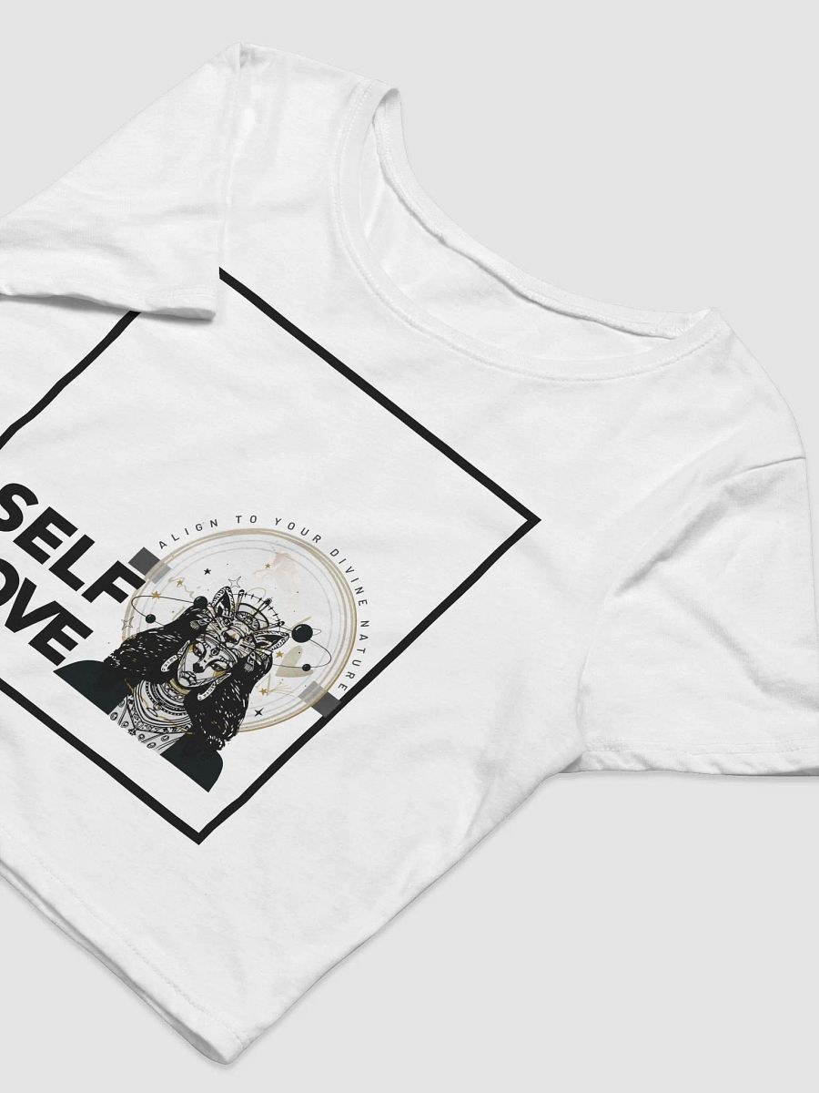 Self Love Goddess White Crop product image (5)