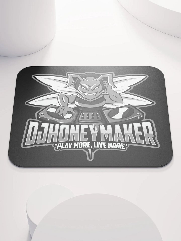 Black & White Logo Classic Mouse Pad product image (1)