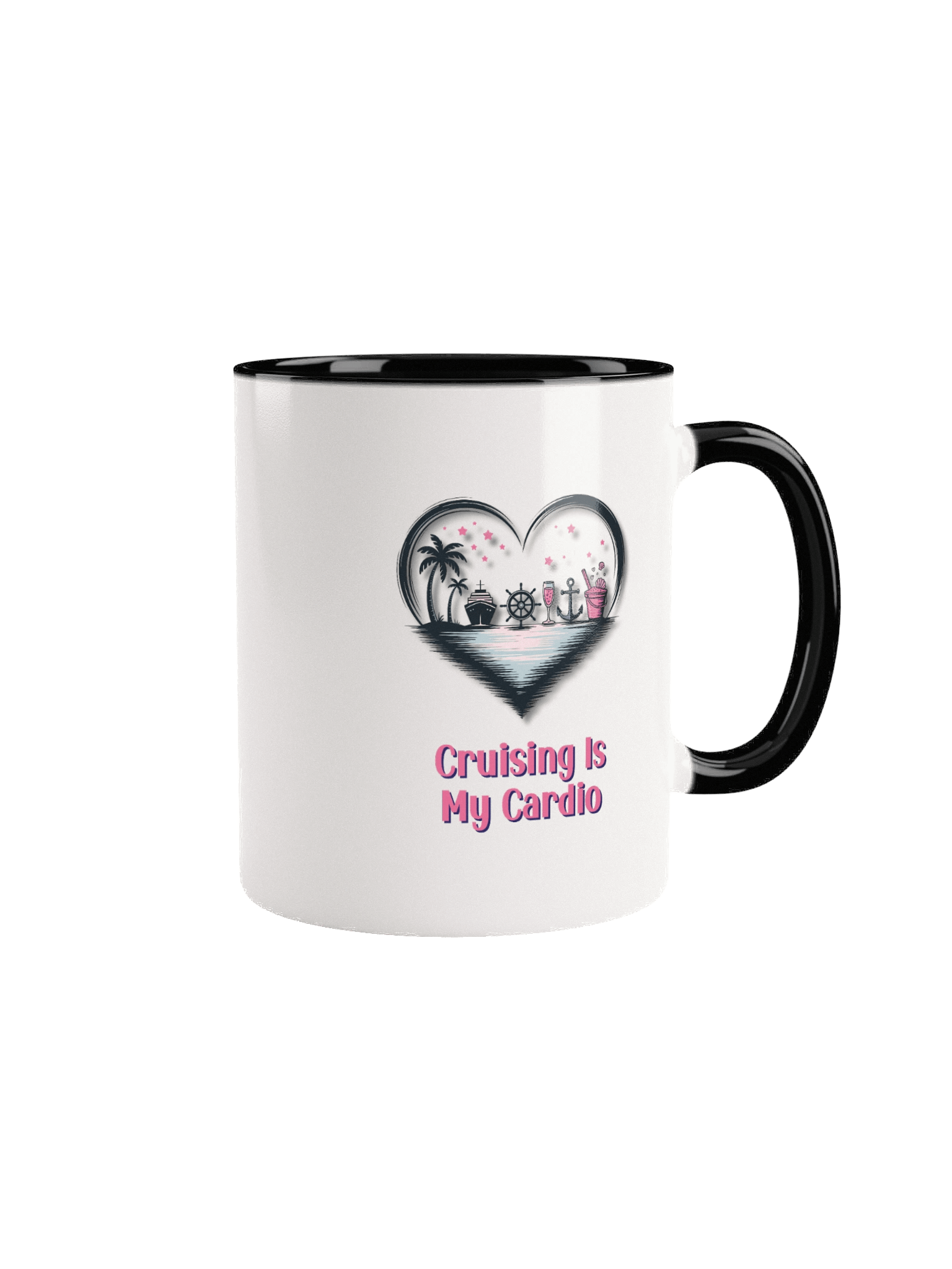 Cruising Is My Cardio Mug – Funny Cruise Gift for Cruise & Travel Lovers product image (5)