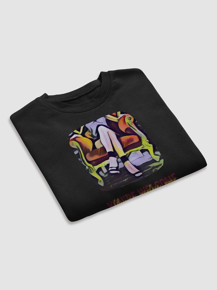 Crop Sweatshirt: You're Useless Now, You're Welcome product image (4)