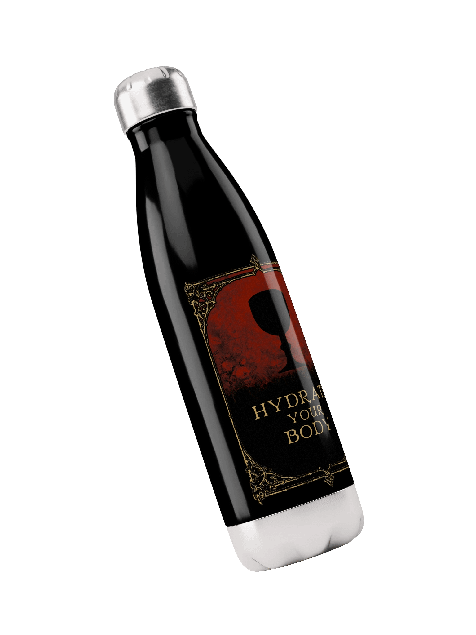 Hydrate Your Body Water Bottle (Sustaining the Mortal Vessel Quest Collection) product image (3)