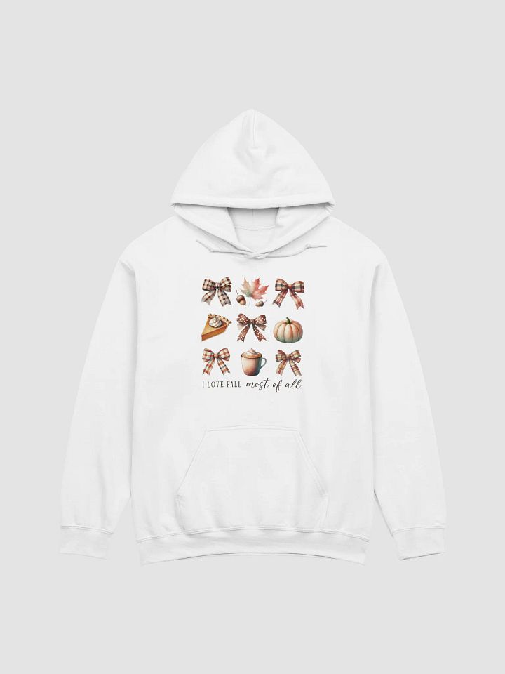 I Love Fall Most of All Hoodie product image (1)