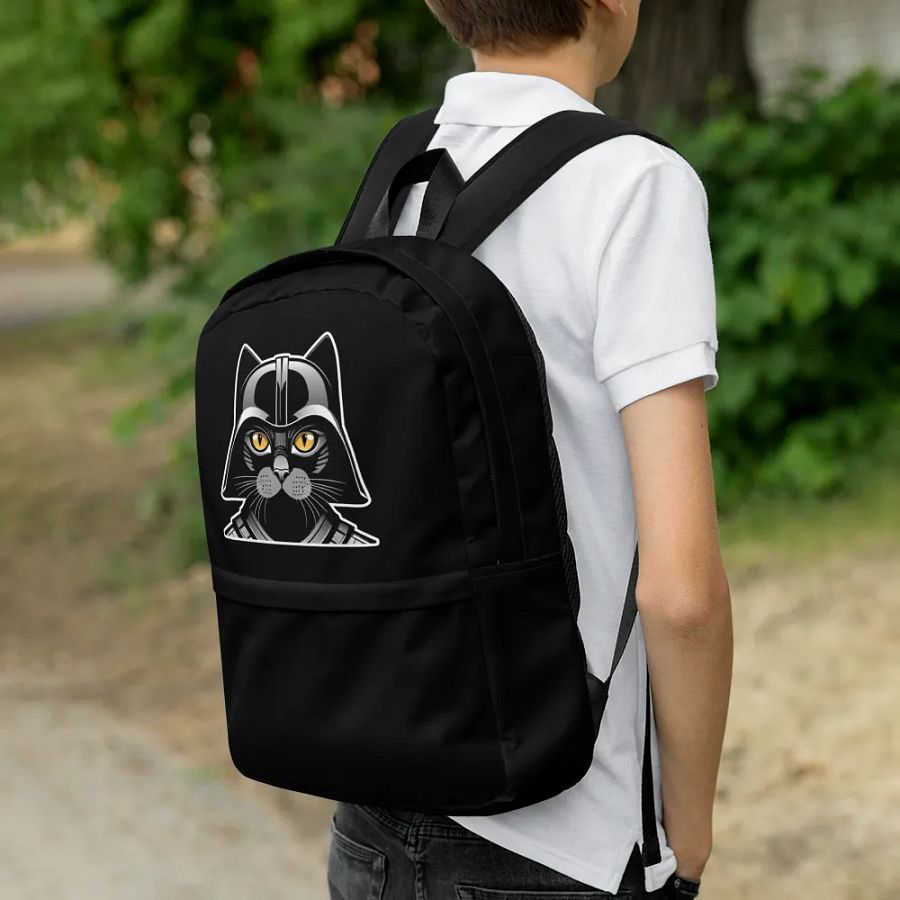 Cat Vader Laptop Backpack product image (3)