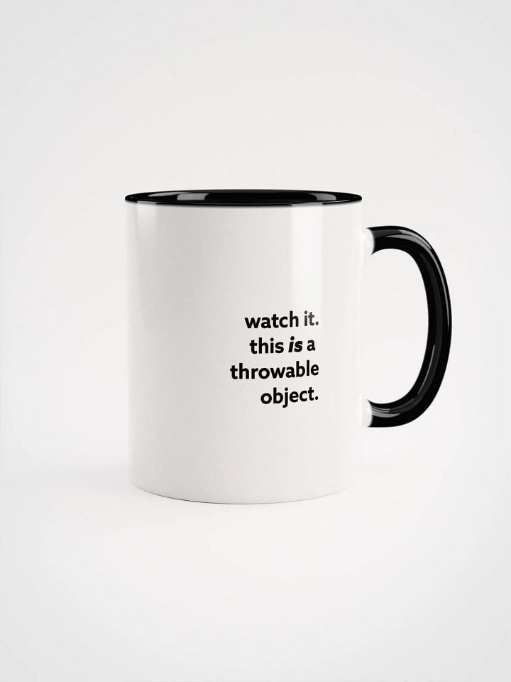 Probable Weapon Mug, black product image (1)