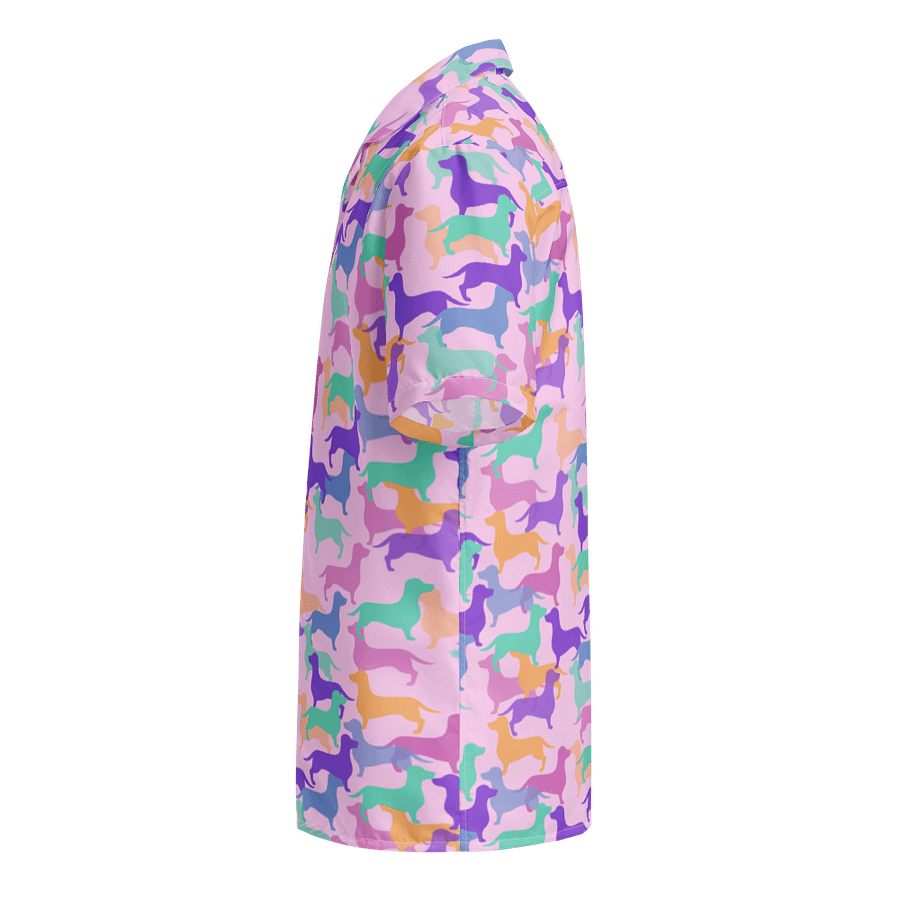Pastel Hughie Camo Hawaiian Shirt product image (7)
