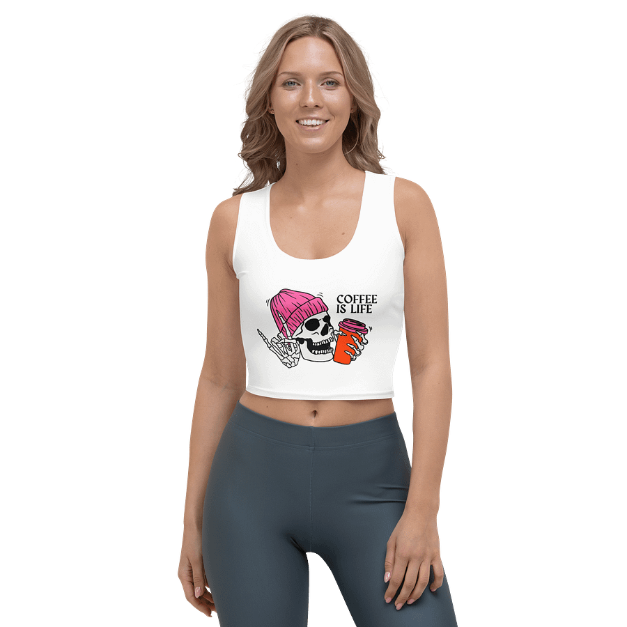 Coffee is Life Crop T-Shirt product image (1)