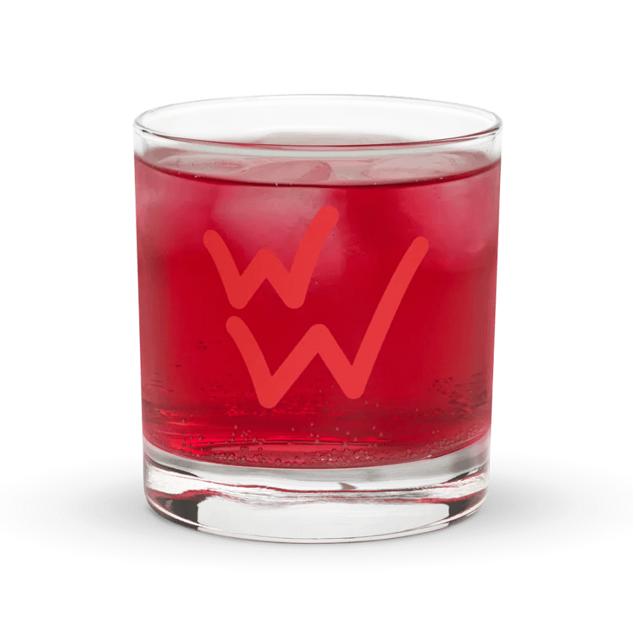 WW Rocks Glass (Red) product image (3)