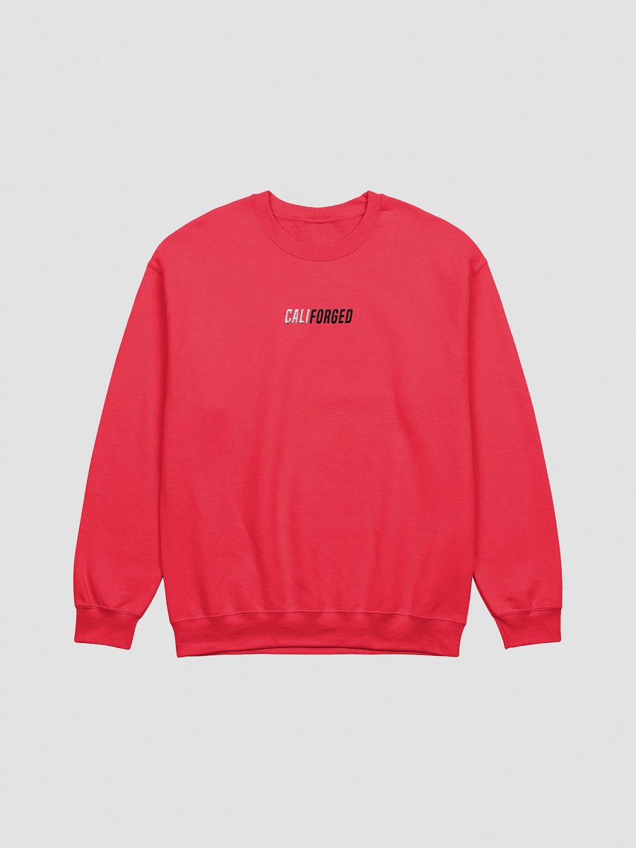 FORGED Crewneck Sweatshirt Red product image (1)