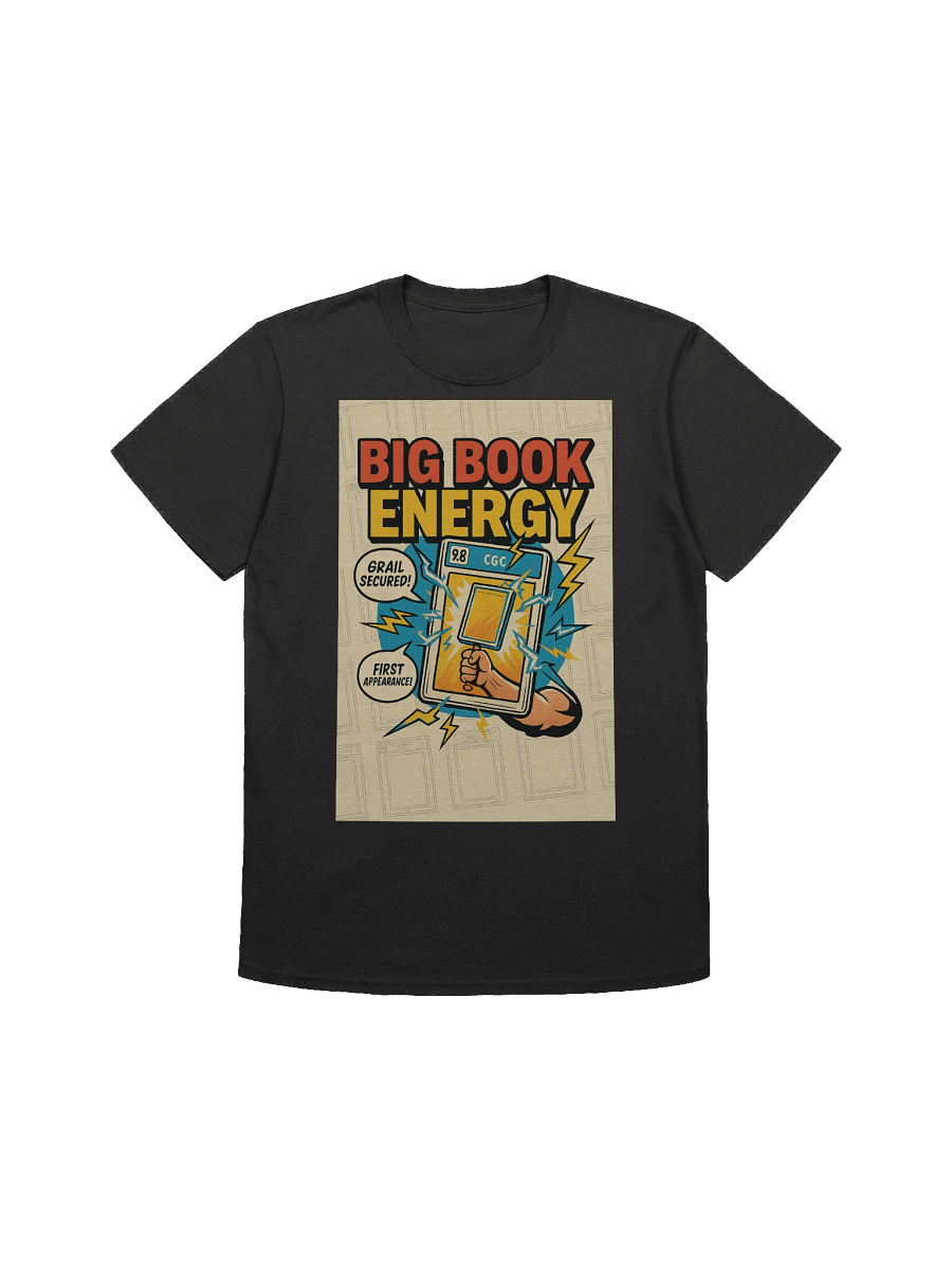Big Book Energy T-Shirt | Grail Comic Collector Shirt for True Fans product image (8)