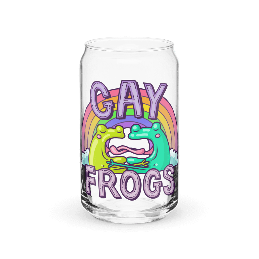 Gay Frogs Can-Shaped Glass product image (2)