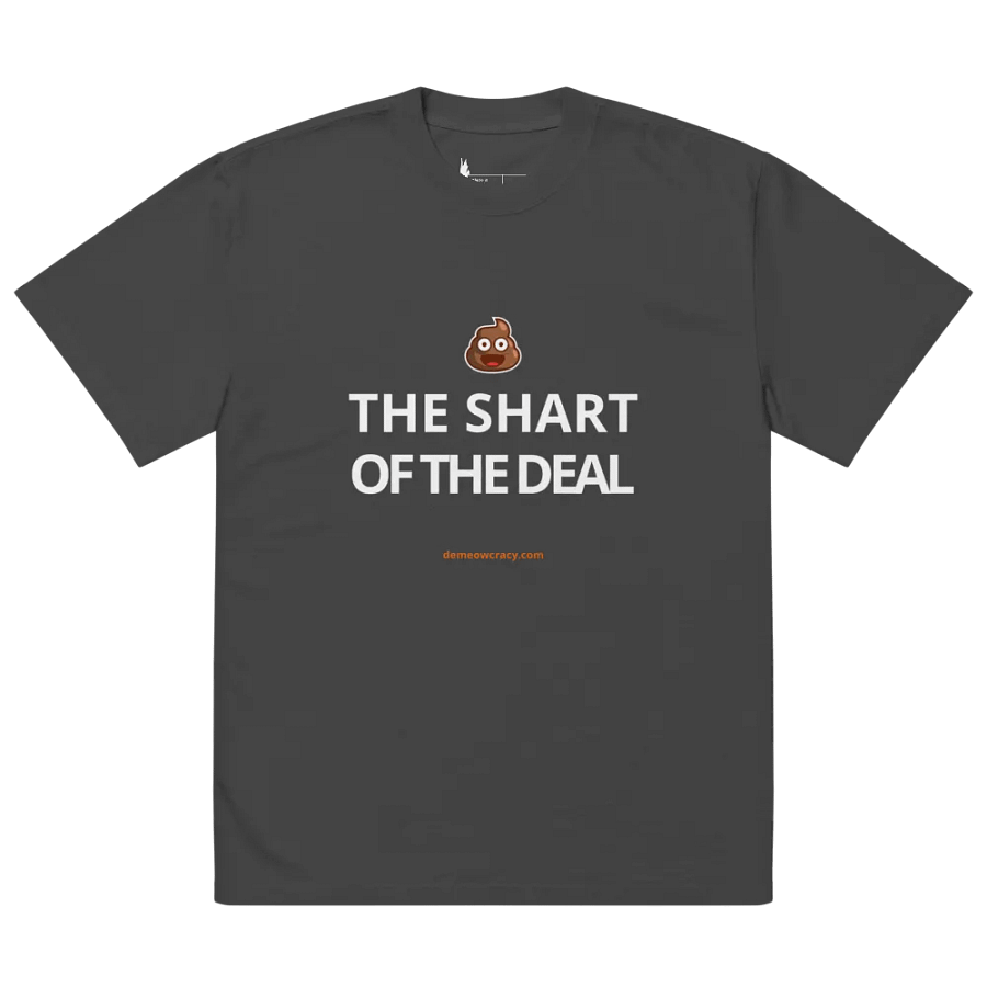 The Shart of the Deal - Oversized Faded Tee product image (8)