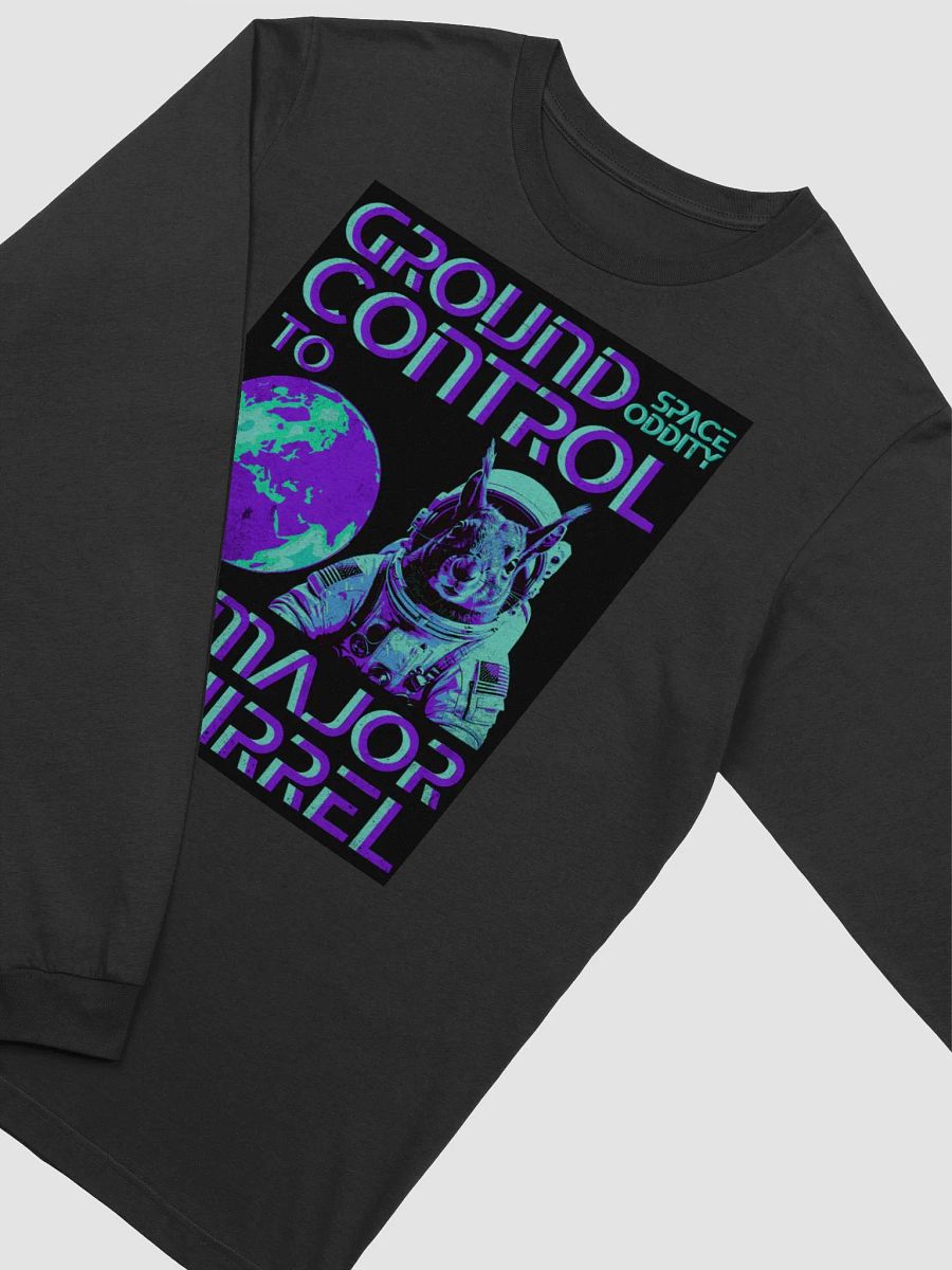 Space Oddity Squirrel Long Sleeve Tee product image (3)