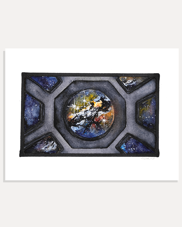 View of Space Giclée Art Print product image (1)