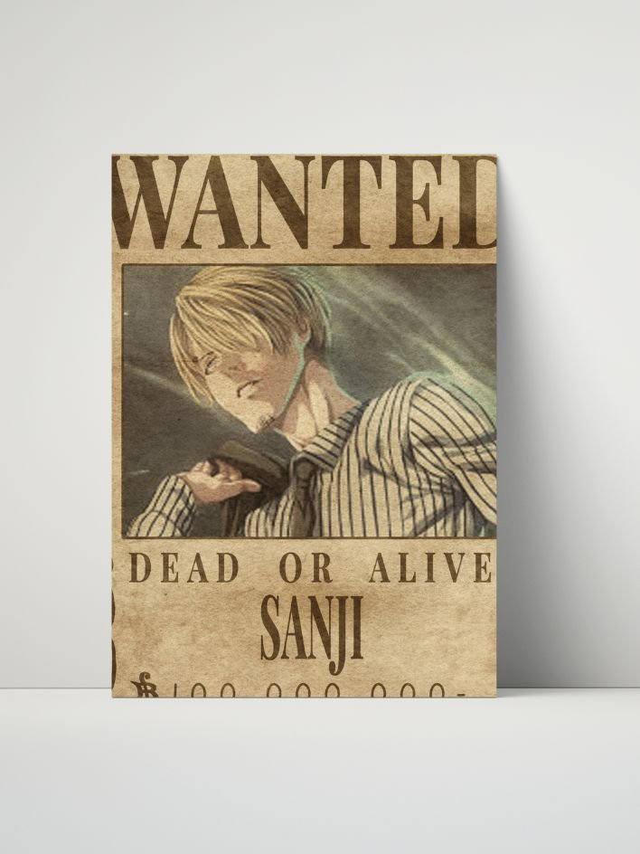 One Piece – Sanji Underworld Stride – 8x10 Metal Print product image (1)