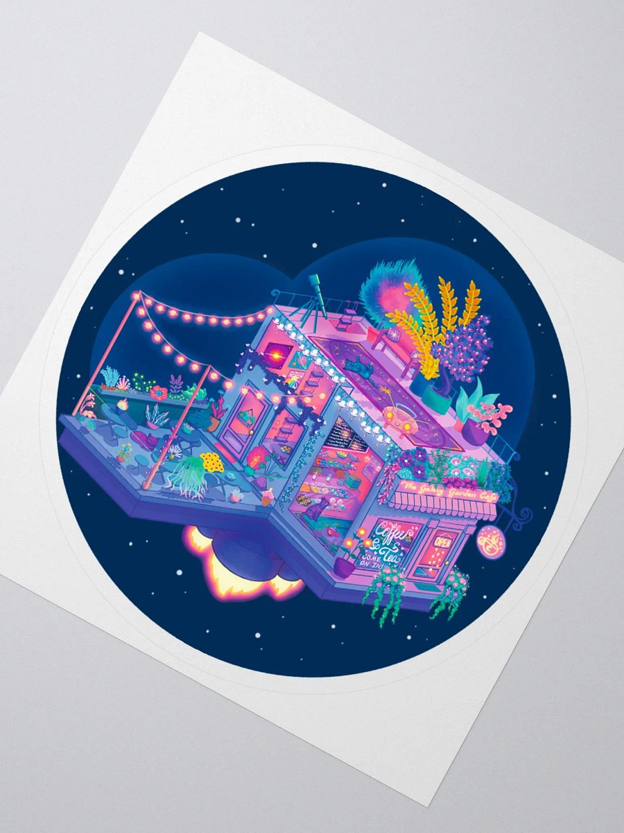 Galaxy Garden Cafe - Sticker product image (4)