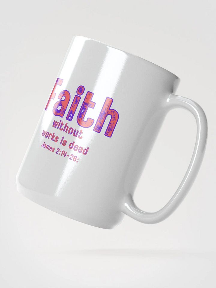 Faithful Works Mug product image (2)