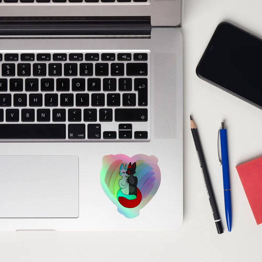 Fisk x Fury Pride Holographic Sticker product image (12)