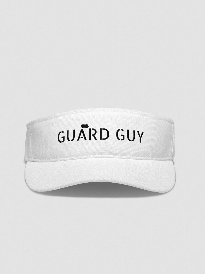 GUARD GUY VISOR (black font) product image (1)