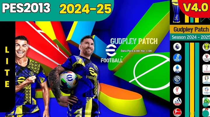 PES 2013 - Gudpley Patch Season 2025 V.4 Lite Edition (PC) product image (1)