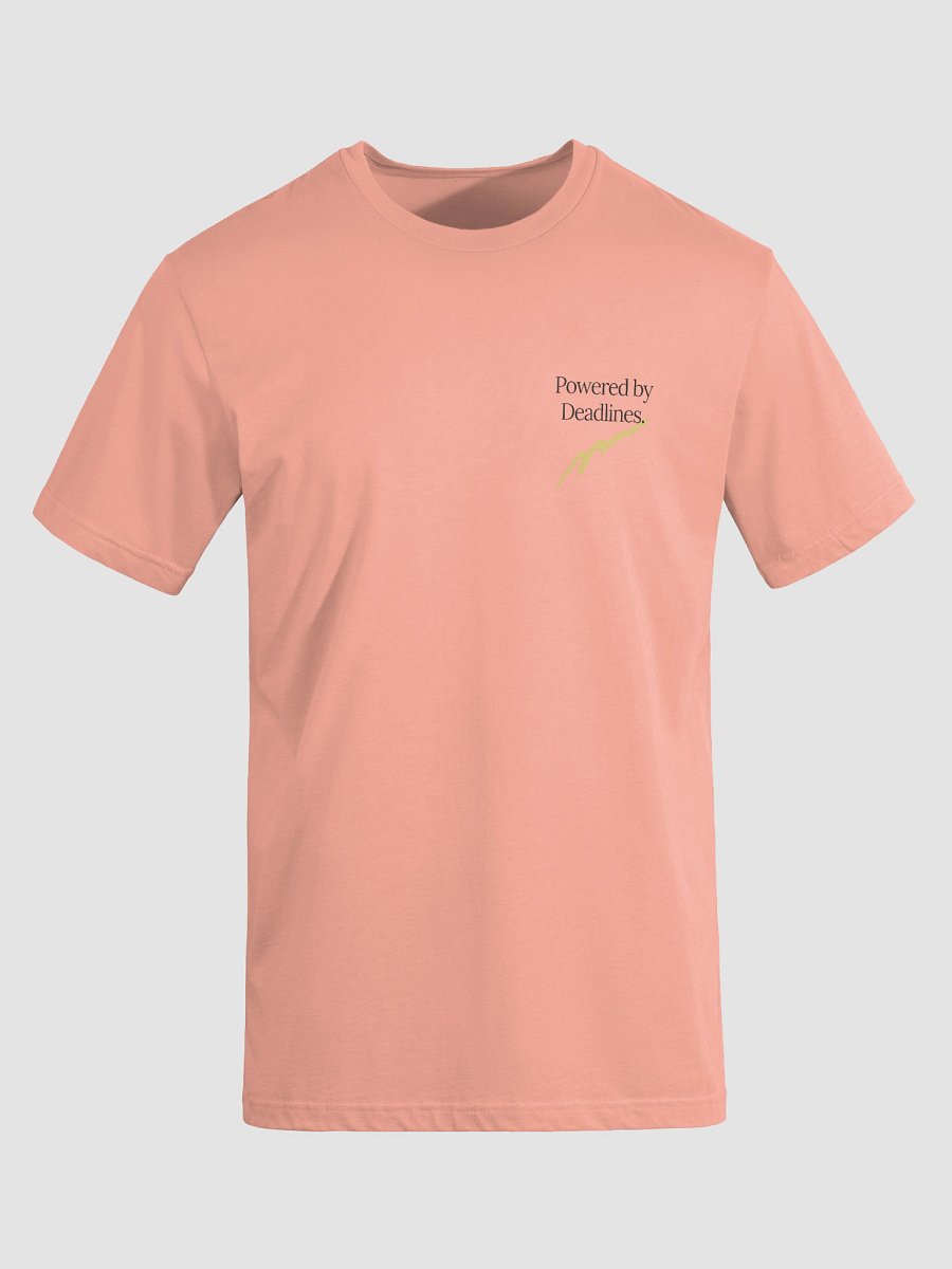 Powered by Deadlines T-Shirt product image (29)