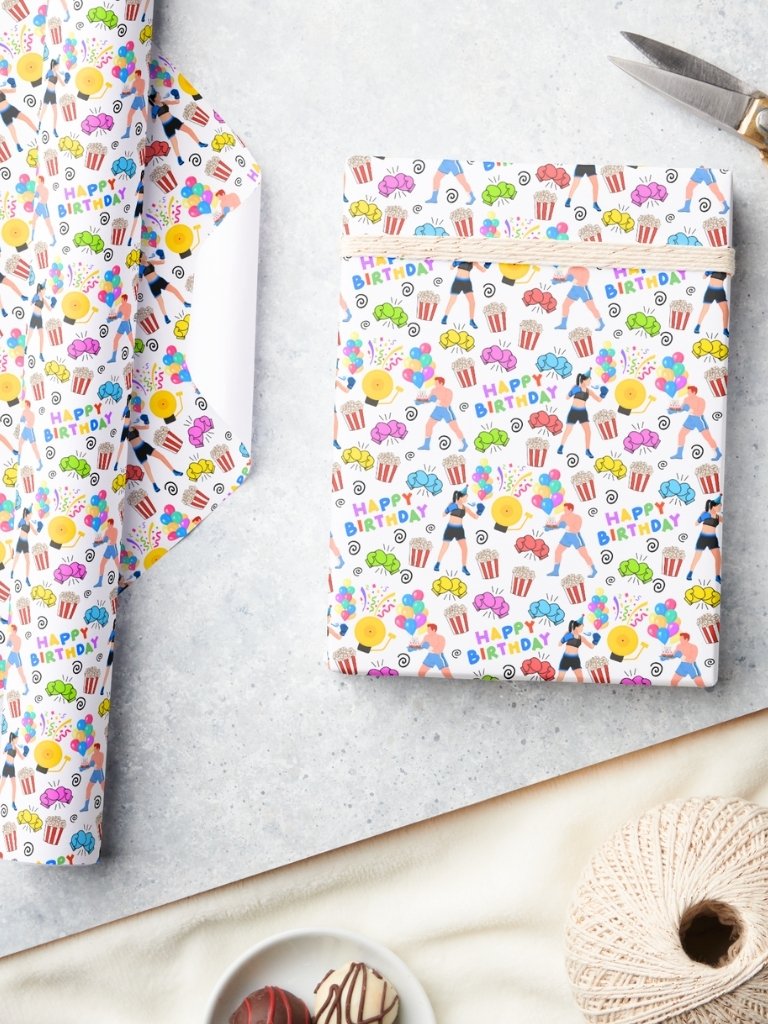 Boxing Birthday Wrapping Paper product image (3)