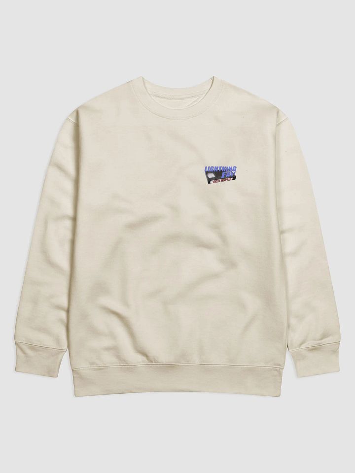 Lightning Fast VCR Repair small logo sweat shirt product image (1)