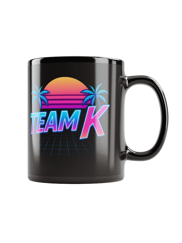 Team K 1980's Black Mug product image (2)